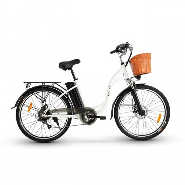 Urban E-bike with basket for rent